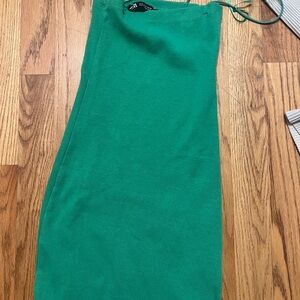 Zara Vibrant Green dress